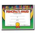 Principal's Award Stock Certificate